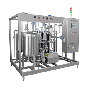 1.000 Liter pro Stunde Durchflussrate Milch HTST Pasteurisierer