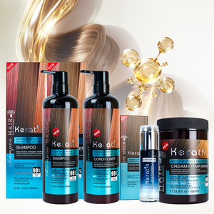 Hair Care Set Argan Oil <b>Collagen</b> Smoothing Moisturizing Hydrolyzed Keratin Hair Care Set - Product Image 1