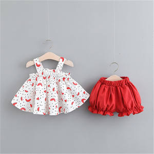 Ensembles de vêtements pour enfants en coton, T-shirt et pantalon de patinage sur glace, emballage en tube, vente en gros, import de Chine - Product Image 1