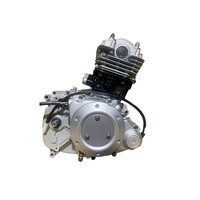 Ensemble moteur refroidi par air de haute qualité, neuf, électrique/à démarrage au pied, couleur argent, pour modèles de moto TVS HLX125