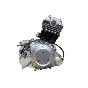 Высококачественный новый электрический/кикстартерный двигатель серебристого цвета для мотоциклов TVS HLX125, аксессуары - Product Image 3