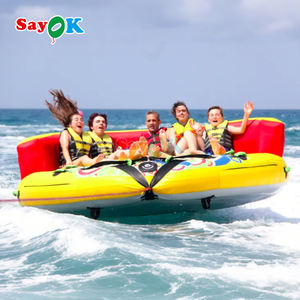 Sayok Sofa gila mengambang air tiup kelas komersial dapat ditarik Ski air UFO gila - Product Image 6