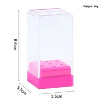 Ensemble de 7 fraises à ongles en céramique pour salon de beauté, embouts de fraisage en carbure de 3/32 po pour manucure