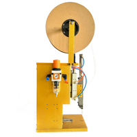 Nouvelle machine d'étiquetage pneumatique automatique sans dommages Booster Zero Damage BOS-163 pour rouleaux de broches d'étiquetage continu