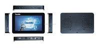 Monitor Layar Sentuh Kapasitif Touchwo 7 8 10.1 11.6 Inci 1024x600 10 Titik Sentuh VGA HDMI USB VESA Wall Mount Layar Industri