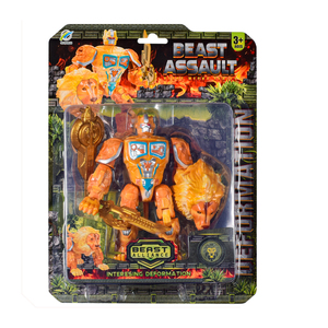 <strong>Rhino</strong> Monetization Machine Warrior Toy Activity Doll DIY TOY Lion Monetization Machine Warrior Animal Toy Transformation <strong>Robot</strong> - Product Image 2