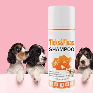 Shampooing Professionnel pour Animaux, 252 ml, Cible les Tiques, les <span class=keywords><strong>Puces</strong></span>, les Acariens, les Mycoses et les Co-infections Bactériennes, Soulage les Démangeaisons et Répare la Peau - Product Image 1