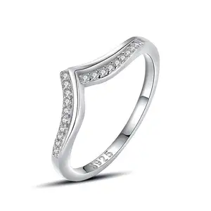 Toko Grosir Perhiasan Online Cincin 925 Perak Pernikahan Klasik Wanita Halus