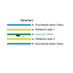 Hãng hàng không hành lý gắn thẻ với thụ động impinj MONZA m4qt 60x60 mét <span class=keywords><strong>UHF</strong></span> <span class=keywords><strong>RFID</strong></span> <span class=keywords><strong>Tag</strong></span> cho cải thiện phân loại và phòng chống mất mát - Product Image 6