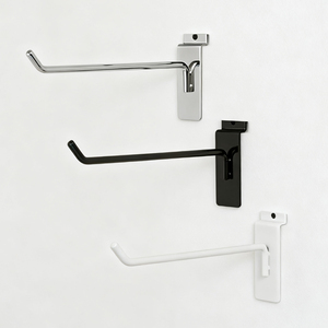 Crochets de panneau perforé en métal personnalisés de promotion d'usine crochets de Slatwall d'affichage de grillage pour la vente au détail - Product Image 2