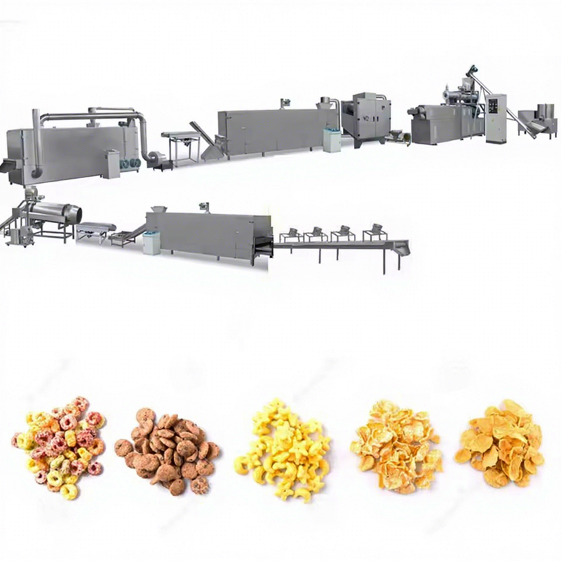 Automatic Breakfast Snack Food Processing Cereal