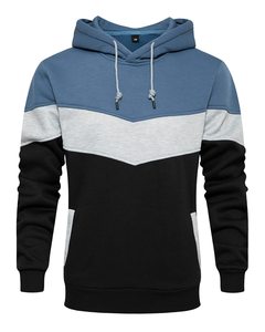 Sweat-shirts à capuche surdimensionnés pour hommes, brodés, avec cordon de serrage, manches longues, en polaire, avec poches - Product Image 5