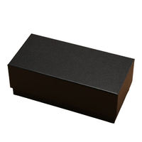 Étui de luxe noir rigide pour lunettes de soleil avec logo personnalisé, emballage rigide pour lunettes avec pochette et chiffon, pour hommes et femmes, vente en gros