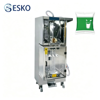 Machine d'emballage automatique ESKO pour sachets à scellage arrière, pour shampoing, après-shampoing, savon liquide, détergent, sauce, ketchup, pâte, avec PLC