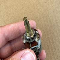 Nouveau Potentiomètre à Tube Linéaire Concentrique Double CTS 5k ohm Vintage 1964 Original en Stock (2 disponibles)