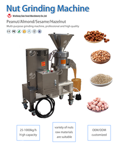 Machine à broyer le sésame motorisée en acier inoxydable <span class=keywords><strong>de</strong></span> grande capacité pour la fabrication <span class=keywords><strong>de</strong></span> <span class=keywords><strong>beurre</strong></span> <span class=keywords><strong>de</strong></span> cacahuètes, <span class=keywords><strong>de</strong></span> noix <span class=keywords><strong>de</strong></span> cajou, d'amandes et <span class=keywords><strong>de</strong></span> tahini - Product Image 2