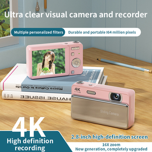 Sourcingark Retro Sliding Digital Camera 4K Compact Pocket Camera with HIgh-quality Sensor 2.8 Inch IPS Screen 16X Zoom M15 - Product Image 2