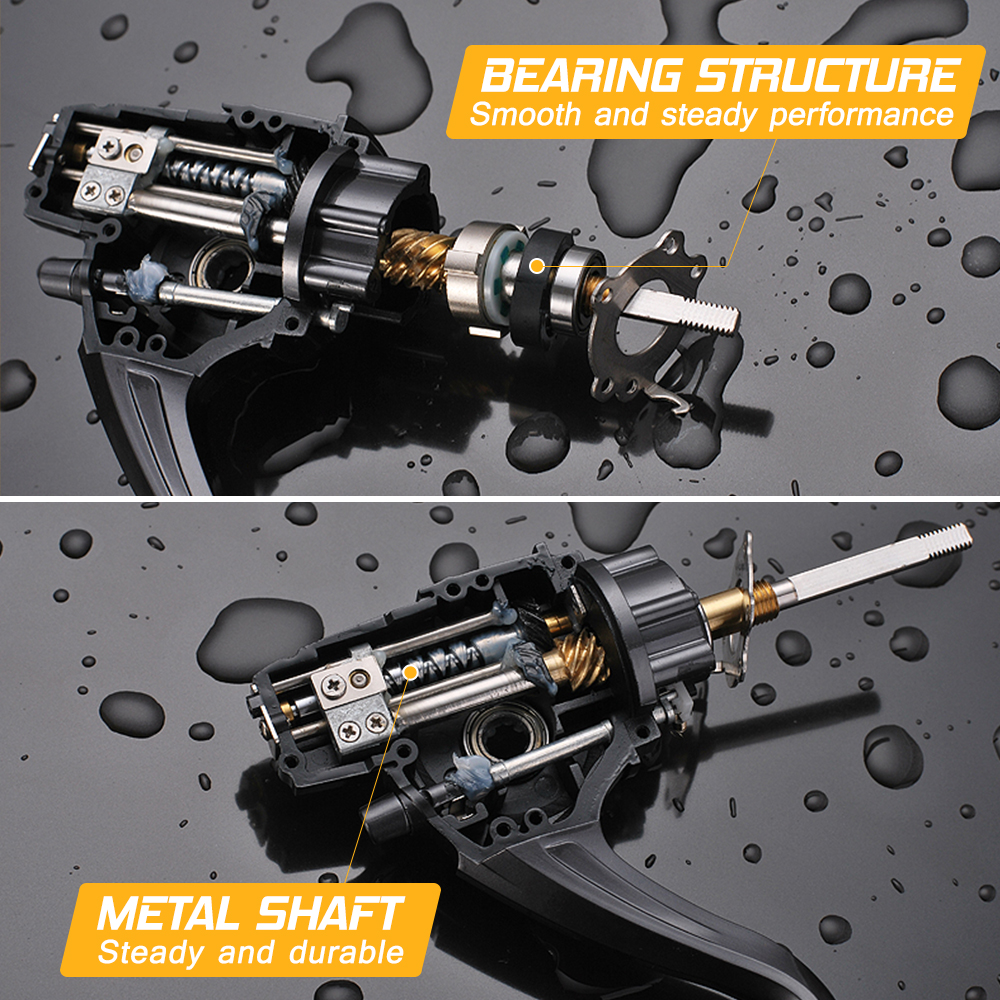 Spinning Fishing Reel with 13BB+1 Ball Bearings - Lizard
