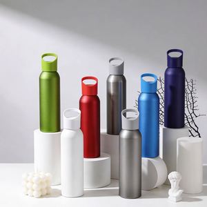 Promotional Custom Logo 650ml Aluminum Alloy Sports <b>Small</b> Mouth Outdoor Portable Climbing Travel Kettle Modern Water <b>Bottle</b> - Product Image 1