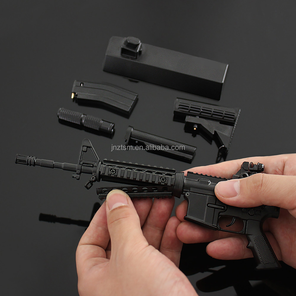 Simulation Metal Toy Gun Model AR15 1:6 Scale - GOAT GUNS