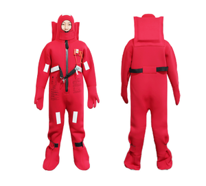 منتجات سلامة المياه ، بدلة حرارية منقذة للحياة ، بدلة غمر الإنقاذ العائمة في حالات الطوارئ - Product Image 1