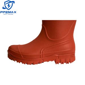 Черные резиновые защитные сапоги, устойчивы к высоковольтному напряжению 40KV, электроизоляционные сапоги - Product Image 5