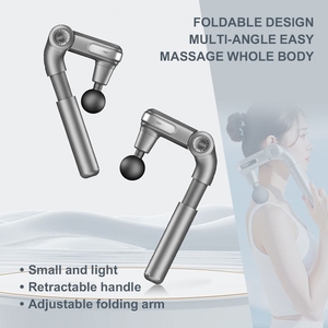 Foldable And Stretchable Multifunctional Handle Deep Muscle Tissue <strong>Back</strong> Full Body <strong>Massager</strong> Massage Pounding Fascia Massage Gun - Product Image 2