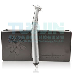 <span class=keywords><strong>BEING</strong></span> <span class=keywords><strong>Lotus</strong></span> 401P - Pieza de Mano Dental de Alta Velocidad con Triple Spray, 2/4 Orificios, Botón de Presión - Product Image 5