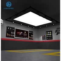 Boîte à lumière LED, film souple, boîte à lumière de plafond, logo personnalisé, taille adaptée à la peinture automobile et aux salles de peinture dans les concessionnaires automobiles 4S