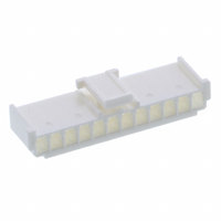 Conector rectangular original MOLEX 51103-1200, 0511031200, conector hembra de 12 pines para crimpado, color blanco, espaciado de 2,50 mm