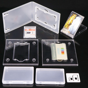 Boîte de rangement transparente en PP pour cartes de visite, type coquille, en plastique, pour photos <span class=keywords><strong>Polaroid</strong></span>, vente en gros - Product Image 5