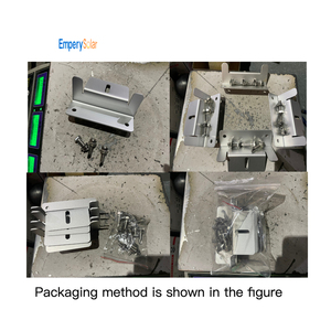 Al Panel Năng Lượng Mặt Trời Z Chân Đế Mái Panel Năng Lượng Mặt Trời Khung 4 Cái Đen Panel Năng Lượng Mặt Trời Gắn Bộ Dụng Cụ Z Chân Đế - Product Image 4