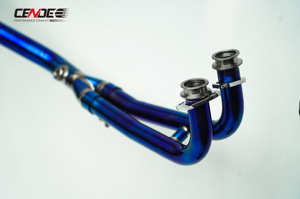 Pot d'échappement en alliage de titane modifié pour moto Yamaha <span class=keywords><strong>TMAX</strong></span> 530 <span class=keywords><strong>560</strong></span> <span class=keywords><strong>2019</strong></span>-Présent - Product Image 3