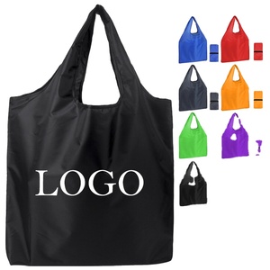 Factory Wholesale Recyclable Polyester Grocery <b>Shopping</b> Tote <b>Bag</b> for Farmers Market Custom <b>Shopping</b> <b>Bag</b> with logo Printing - Product Image 1