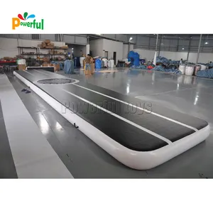Airtrack Floor Inflatable Gym Air Tumble Track Tumbling Mat Black Airtrack For Gymnastics