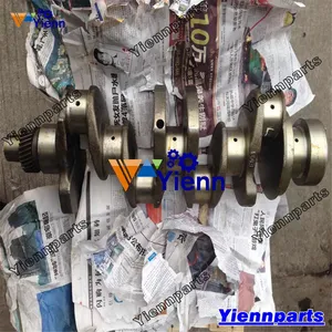 4TNV106 Gebruikt Motor Krukas 123900-21000 Spares Onderdelen Voor Yanmar Dieselmotor 4TNV106-NTB1 4TNV106T-GGE 4TNV106-NTB