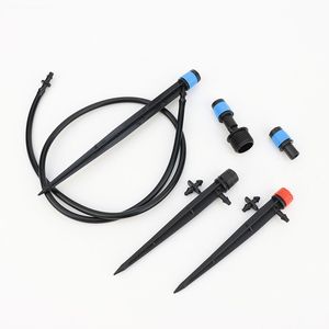 DaringFish Moderno Irrigatore a Micro-Spruzzo a Otto Fori a Cerchio Completo in Materiale PP da 13cm e 18cm per Installazione a Terra - Product Image 3