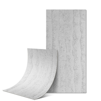 Échantillons gratuits de dalles de pierre flexibles de panneau de terre éperonné MCMTiles mur en pierre douce extérieur anti-dérapant brique réfractaire isolation thermique