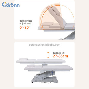 Lettino Elettrico Regolabile per Trattamenti Viso, Tavolo da Massaggio per Salone di Bellezza e Spa, per Cliniche di Cura <span class=keywords><strong>della</strong></span> <span class=keywords><strong>Pelle</strong></span> - Product Image 6