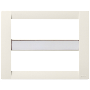 Classic Plate 12M White Idea 20.6x15x1.1 Wall <b>Switch</b> Cover - Product Image 1