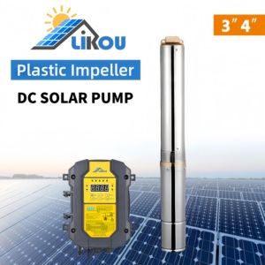 Système de <span class=keywords><strong>pompe</strong></span> à eau solaire de bonne qualité <span class=keywords><strong>pompe</strong></span> à eau submersible solaire CC pour l'irrigation - Product Image 2
