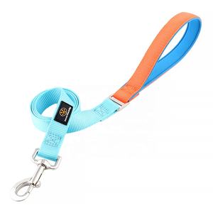 Correa de nailon con relleno de neopreno para mascotas, accesorio transpirable de colores variados - Product Image 4