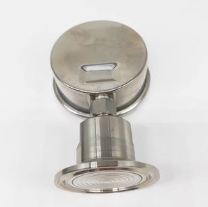 YNTP-60BF सेनेटरी क्लैंप त्वरित स्थापित डायाफ्राम गेज स्टेनलेस स्टील चक रोटर जल प्रणाली के लिए - Product Image 3