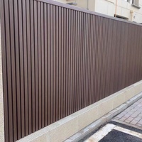 Panneau mural WPC ignifuge et imperméable, écologique, à succès en 2025, pour revêtement extérieur et façade à joint invisible, avec garantie de 5 ans