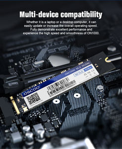 قرص صلب داخلي OSCOO بسعة 1 تيرابايت M.2 2280 NVME PCIE الجيل الرابع SSD للألعاب، قرص صلب ذو حالة صلبة للكمبيوتر المحمول وأجهزة الكمبيوتر المكتبية - Product Image 4