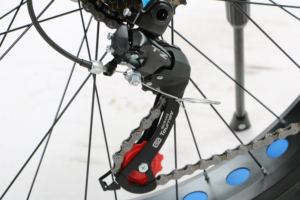 Bicicleta de Montaña <span class=keywords><strong>Daurada</strong></span> de 26 Pulgadas, Precio Directo de Fábrica, Bicicleta de Acero, Fat Bike de 26 Pulgadas, 7 Velocidades, Cuadro de Acero, Freno V, Bicicleta para Nieve - Product Image 4