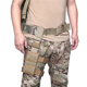 Plataforma Tática Universal para Coxa MOLLE com Coldre para Caça e Paintball com Correias Ajustáveis