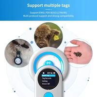 Escáner Bluetooth de Alta Precisión NETUM DJ-130 RFID 125KHz 134.2K, Lector de Microchip para Mascotas, para Diagnóstico Clínico y Gestión de Ganado