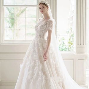 Vestido <span class=keywords><strong>de</strong></span> <span class=keywords><strong>novia</strong></span> 2024 nueva serie Mori Super Fairy Dream mujer embarazada delgada manga pequeña Puff hilo principal <span class=keywords><strong>de</strong></span> la <span class=keywords><strong>novia</strong></span> - Product Image 6