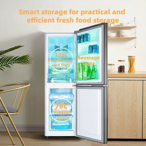 Réfrigérateur à double porte de 200 L, sans givre, 220 V, compact, à économie d'énergie, pour appartement et usage domestique - Product Image 6